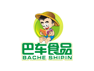 杨福的汕头市巴车食品有限公司logo设计