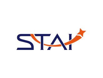 黄安悦的STAI B2C电商平台 英文字体logo设计
