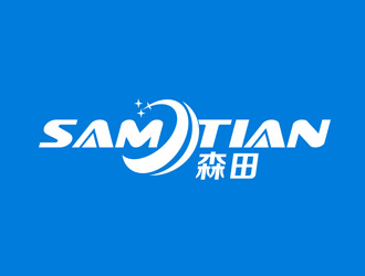 刘彩云的SAMTIAN森田 电子产品logo设计