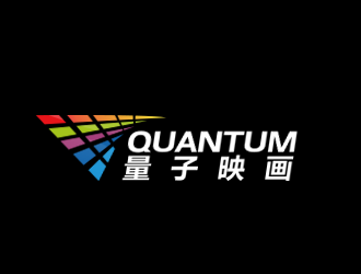 黄安悦的量子映画logo设计