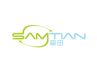 陈今朝的SAMTIAN森田 电子产品logo设计
