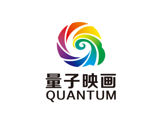 陈今朝的量子映画logo设计