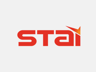 余亮亮的STAI B2C电商平台 英文字体logo设计