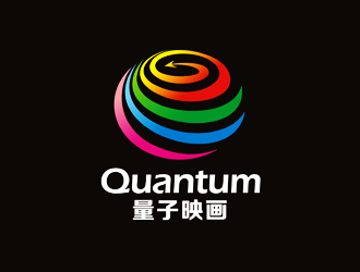 谭家强的量子映画logo设计