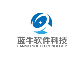 曾万勇的南京蓝牛软件科技有限公司logo设计