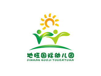 陈今朝的渠县地旺国际幼儿园logo设计