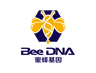 谭家强的蜜蜂基因（Bee DNA）logo设计
