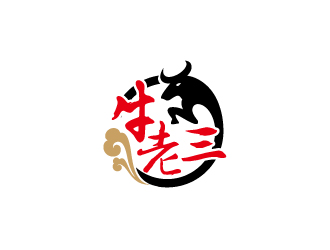 一龚二记LOGO设计 - LOGO123