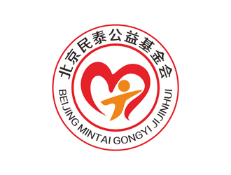 陈今朝的北京民泰公益基金会logo设计