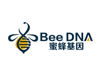 曾翼的蜜蜂基因（Bee DNA）logo设计
