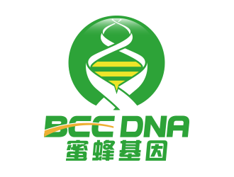 黄安悦的蜜蜂基因（Bee DNA）logo设计