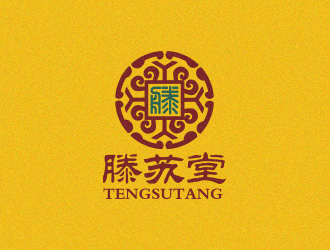 孙红印的滕苏堂logo设计