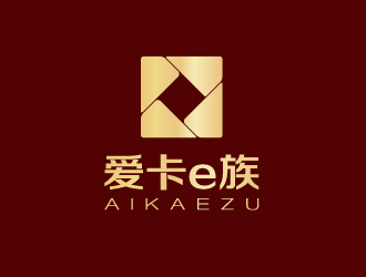 爱卡e族俱乐部logo设计