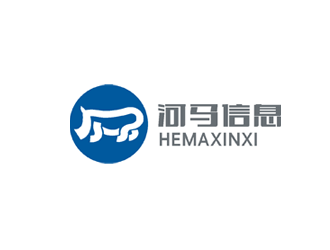 甘肃河马信息技术有限公司logo设计