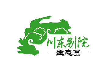 秦晓东的川东别院生态园logo设计
