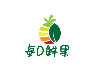 陈兆松的每日鲜果logo设计