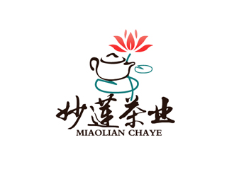 秦晓东的妙莲茶业logo设计