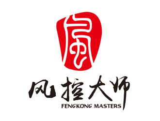 张林的风控大师logo设计