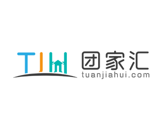 刘彩云的团家汇logo设计