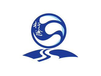 行途体育足球培训logo设计