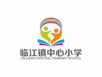 何嘉健的开县临江镇中心小学logo设计