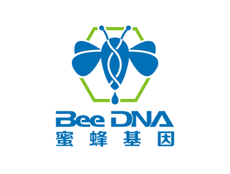 谭家强的蜜蜂基因（Bee DNA）logo设计