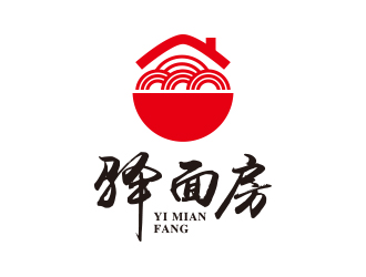 孙金泽的驿面房logo设计