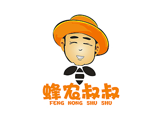 盛铭的陕西蜂农叔叔logo设计
