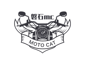 余佑光的磐石mc【磐石MOTOcat】俱乐部logo设计