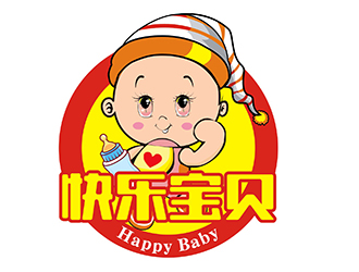 左永坤的快乐宝贝logo设计