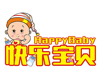 左永坤的快乐宝贝logo设计