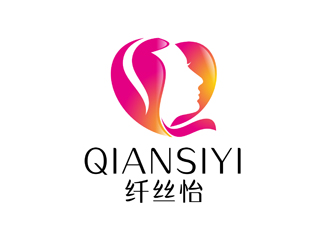 纤丝怡LOGO设计 - LOGO123