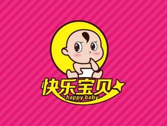 黄安悦的快乐宝贝logo设计