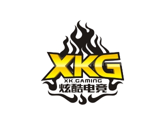 曾翼的XKG炫酷电竞logo设计