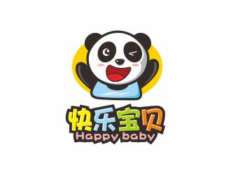 何嘉健的快乐宝贝logo设计