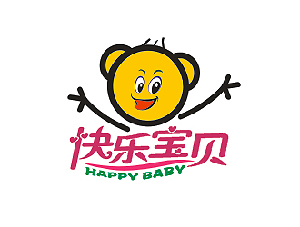盛铭的快乐宝贝logo设计