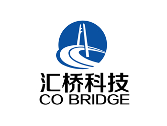 秦晓东的汇桥科技 Co Bridgelogo设计