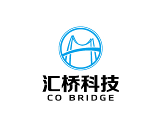 周金进的汇桥科技 Co Bridgelogo设计