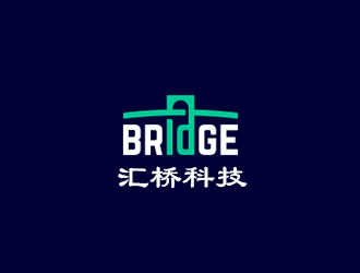 程畅的汇桥科技 Co Bridgelogo设计