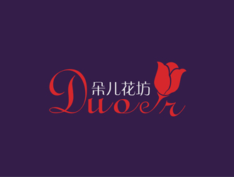 刘彩云的朵儿花坊logo设计