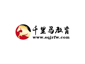 周金进的千里马教育logo设计