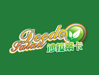 黄安悦的Deeda Salad 沙拉蒂卡logo设计
