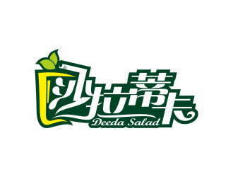 何嘉健的Deeda Salad 沙拉蒂卡logo设计