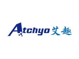 高莹的achyo、atchyo 科技公司英文logo设计logo设计