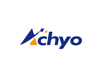 周金进的achyo、atchyo 科技公司英文logo设计logo设计