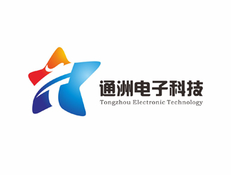 赵鹏 v的东莞通洲电子科技有限公司logo设计