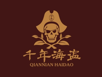 曾翼的千年海盗logo设计