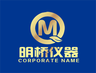 张青革的上海明桥仪器设备有限公司logo设计