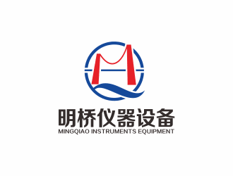 何嘉健的上海明桥仪器设备有限公司logo设计