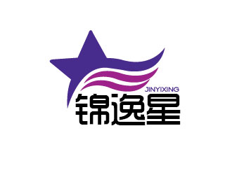 李贺的锦逸星美业logo设计